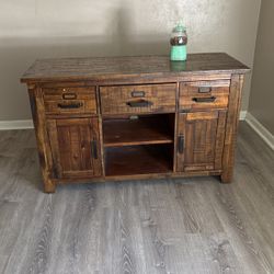 49 Inch  TV Stand brown Used Good Conditions 