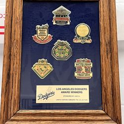 Vintage Dodgers Lapel Pins