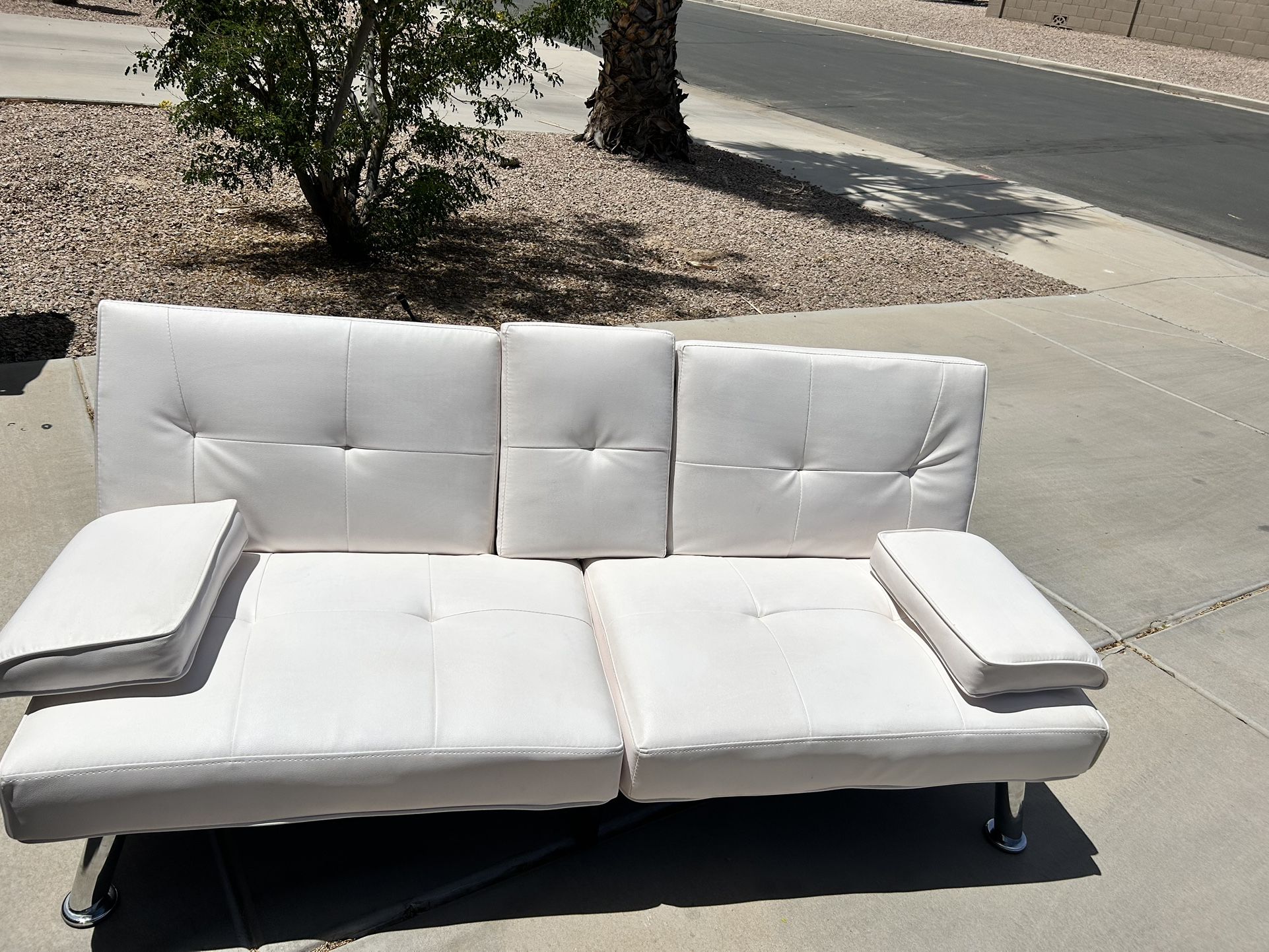 White Futon