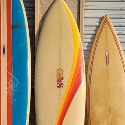 Vintage G&S Surfboards - Three Boards for less than the price of one.