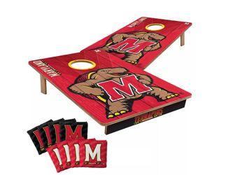 YouTheFan Maryland Terrapins 2’ x 3’ Cornhole Board