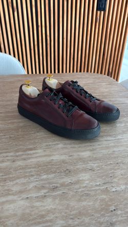 Leather Dress Sneakers 