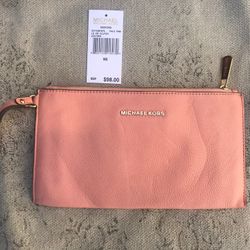 Michael Kors Pink Wristlet
