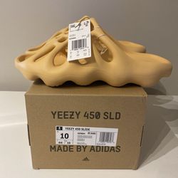 Size 10 - Adidas Yeezy 450 Slide Cream