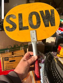 Vintage traffic sign