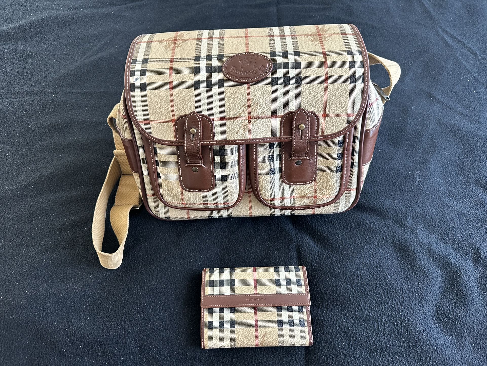 Burberry Travel Bag And Wallet