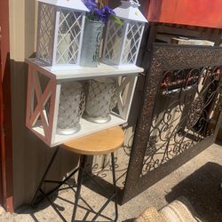 Withe Shelf $15