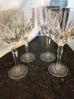 Wine new glasses