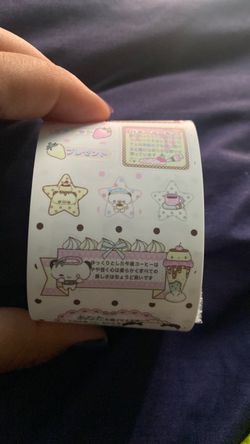 Long Strip of Stickers