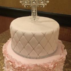Cross Cake Toppper