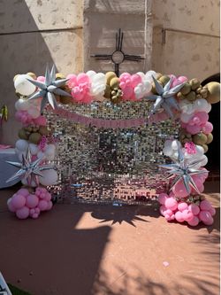 Balloon backdrops
