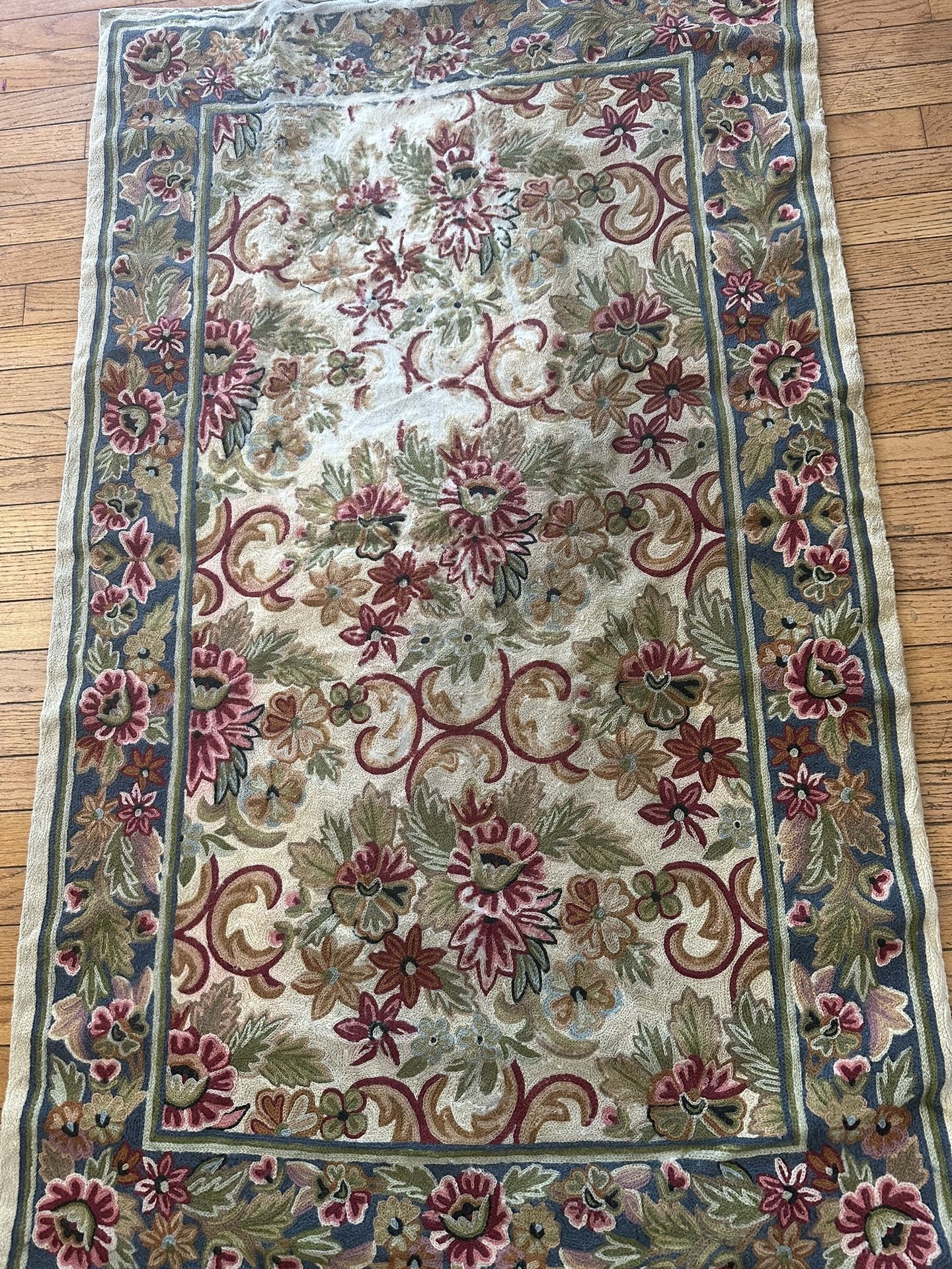 Antique Hand Made Rug