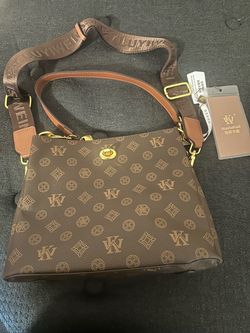 MashaKadi Luyiweinasi Monogram Shoulder Bag
