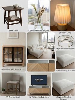 Full Apartment Furniture Bundle – Sofa, Bed, TV Stand, Tables & Chairs