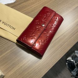 Red Louis Vuitton Women’s Wallet 