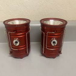 Red LED Camping Lanterns