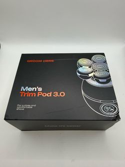 Groom Here Trim Pod 3.0 Shaver for Men