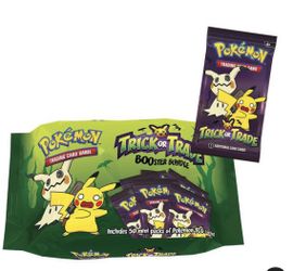 Pokémon Booster Bundle Trick Or Trade Pack 50 Mini  In Each Bundle Never Opened ***** ( Multiple Available)