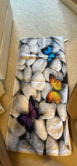 Butterflies and Stones Mat