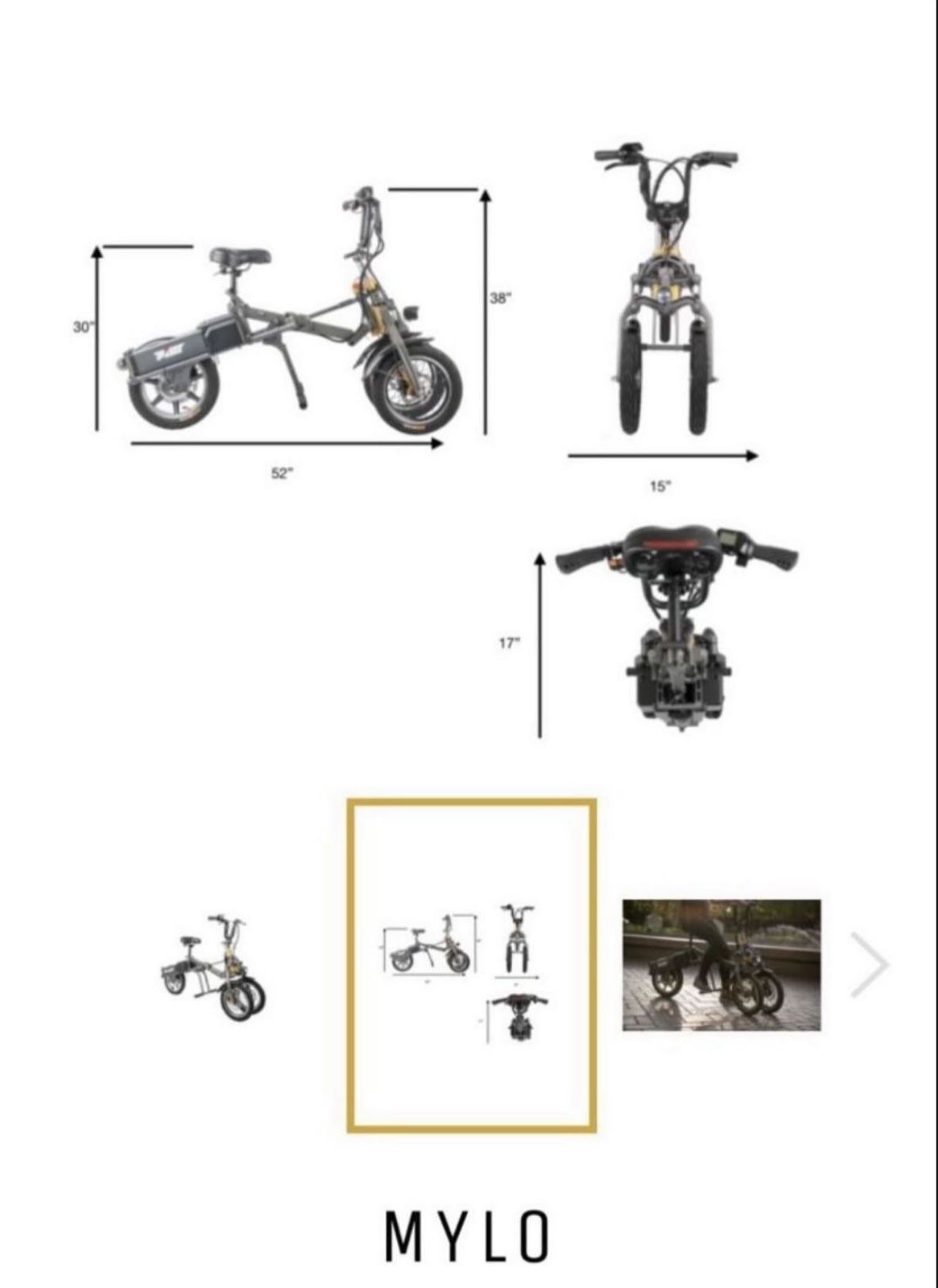 MYLO E-bike /E-Scooter