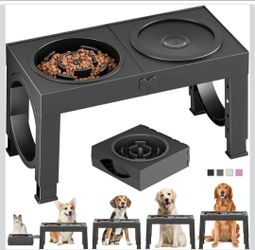 Pet Feeder Dish Station