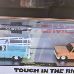 M2 Machines Chevy Squarebody Truck Set!!