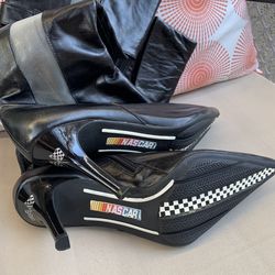 Black NASCAR Boots