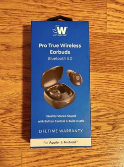 Pro True Wireless Earbuds Bluetooth 5.0
