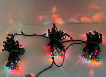 Loose Set UL Decorative Lighting String – 96 LED Multicolored Dome Lights