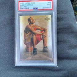 ❌❌Lebron James, Rookie Card. PSA 9❌❌