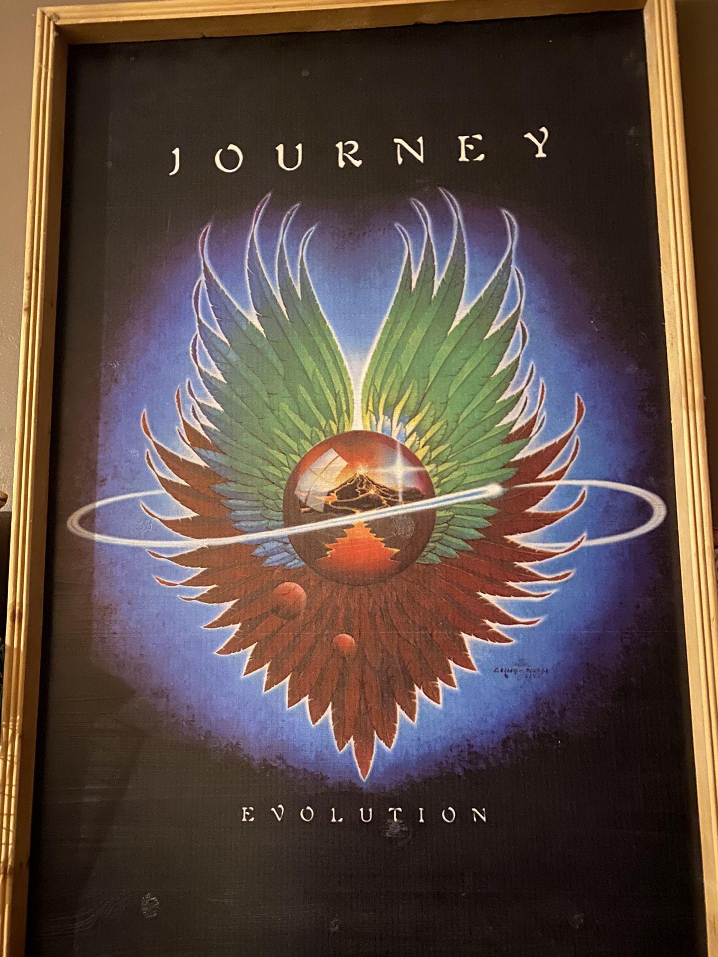 Wood Frame Poster