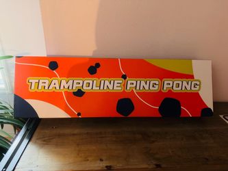 Trampoline Ping Pong Game – Brand New