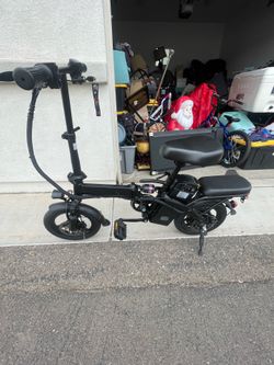 Adult e-bike 30mile range 20mph