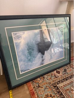 Lighthouse Print with frame