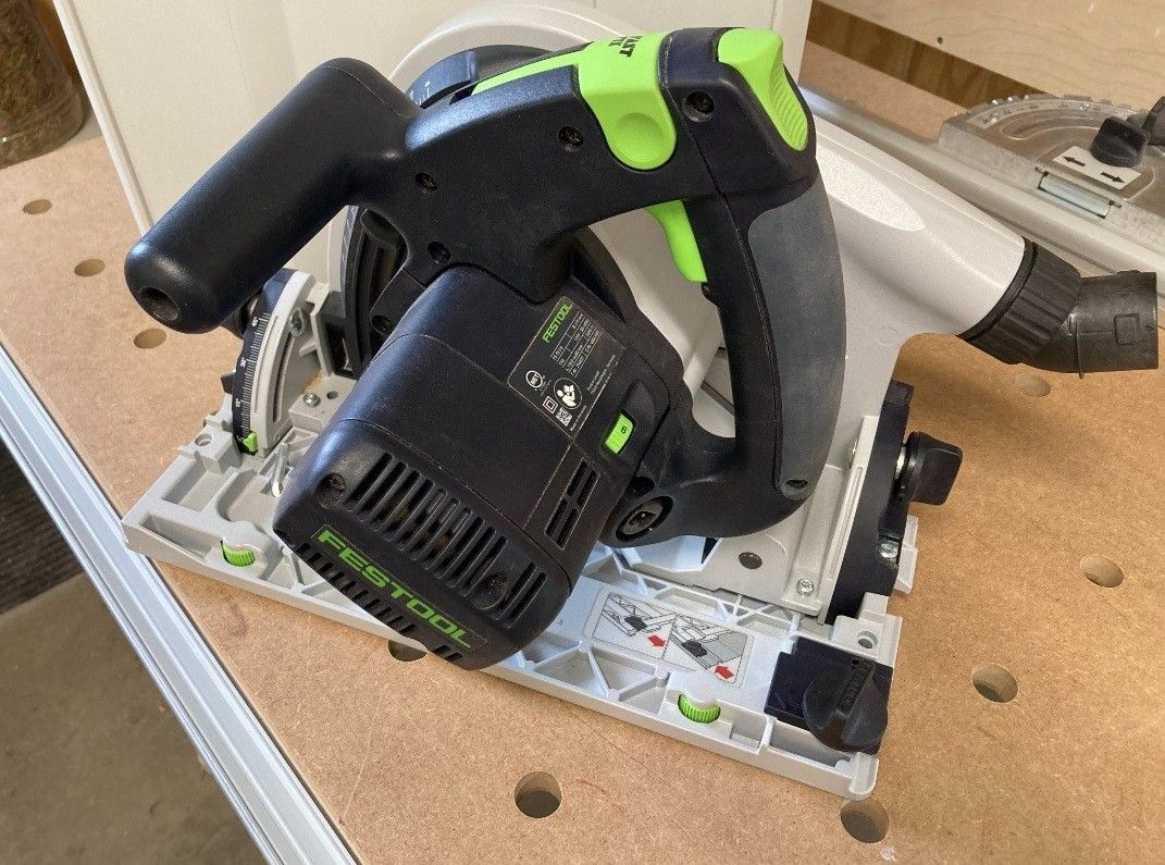 Track Saw Festool Ts75 Eq plus with accessories