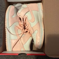 Pink Nike Dunks