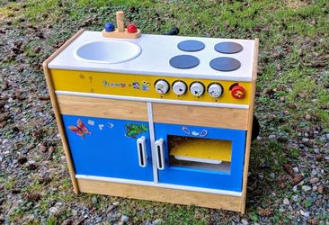 Wooden Play Kitchen