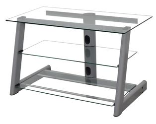 Glass TV stand