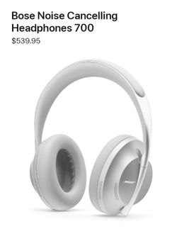 Bose Noise cancelling Headphones 700
