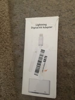 Digital adapter (iPhone -tv)
