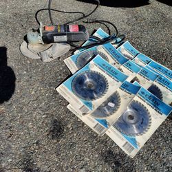 Crain Undercut Saw And 12 Blades