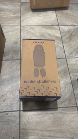 nuna winter stroller set - graphite
