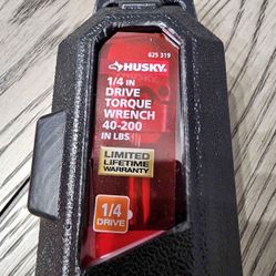 Husky Torque Wrench 1/4 In