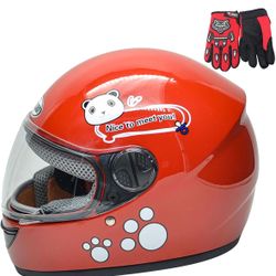 Kids Bike Helmet with Gloves