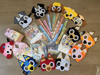 BLUEY Party Supply And Backdrop 