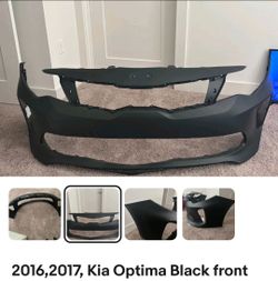 2016 Kia Optima front bumper