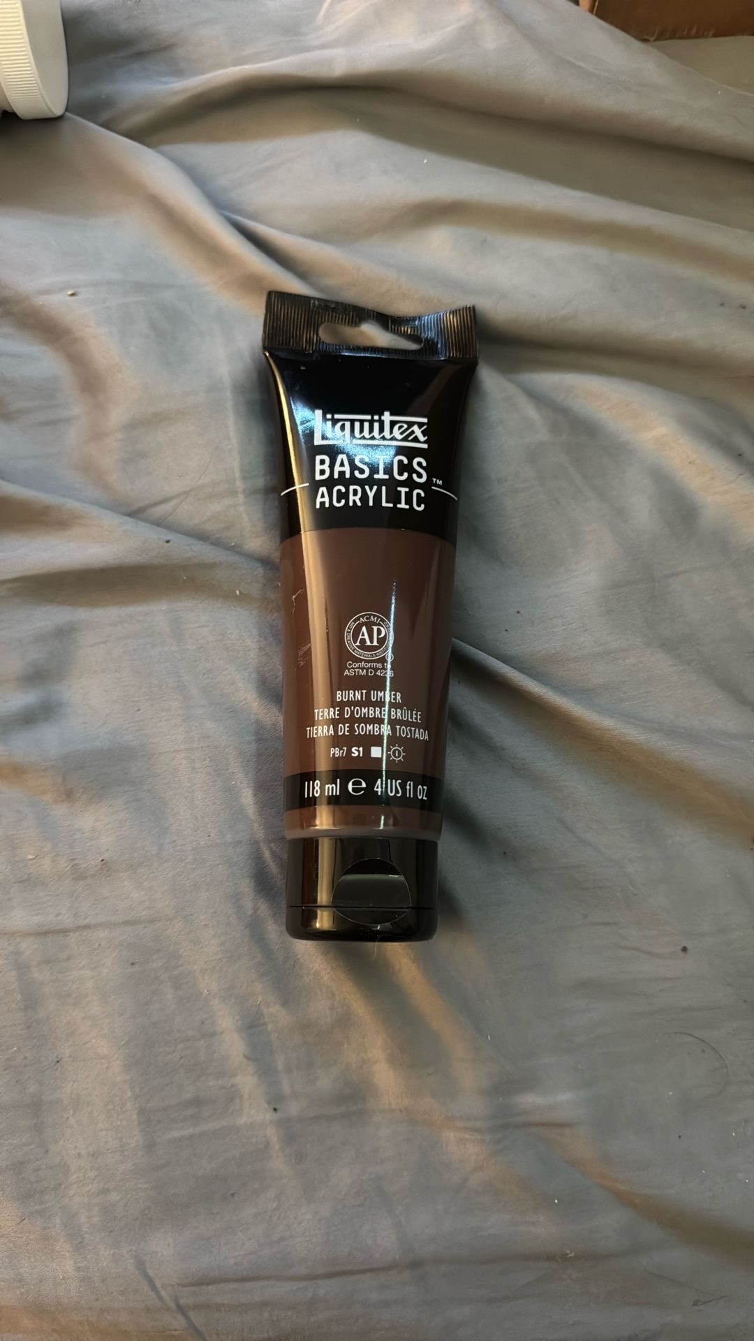 Luquitex Basic acrylics Burnt umber