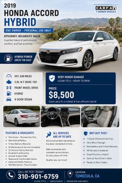 2019 Honda Accord Hybrid