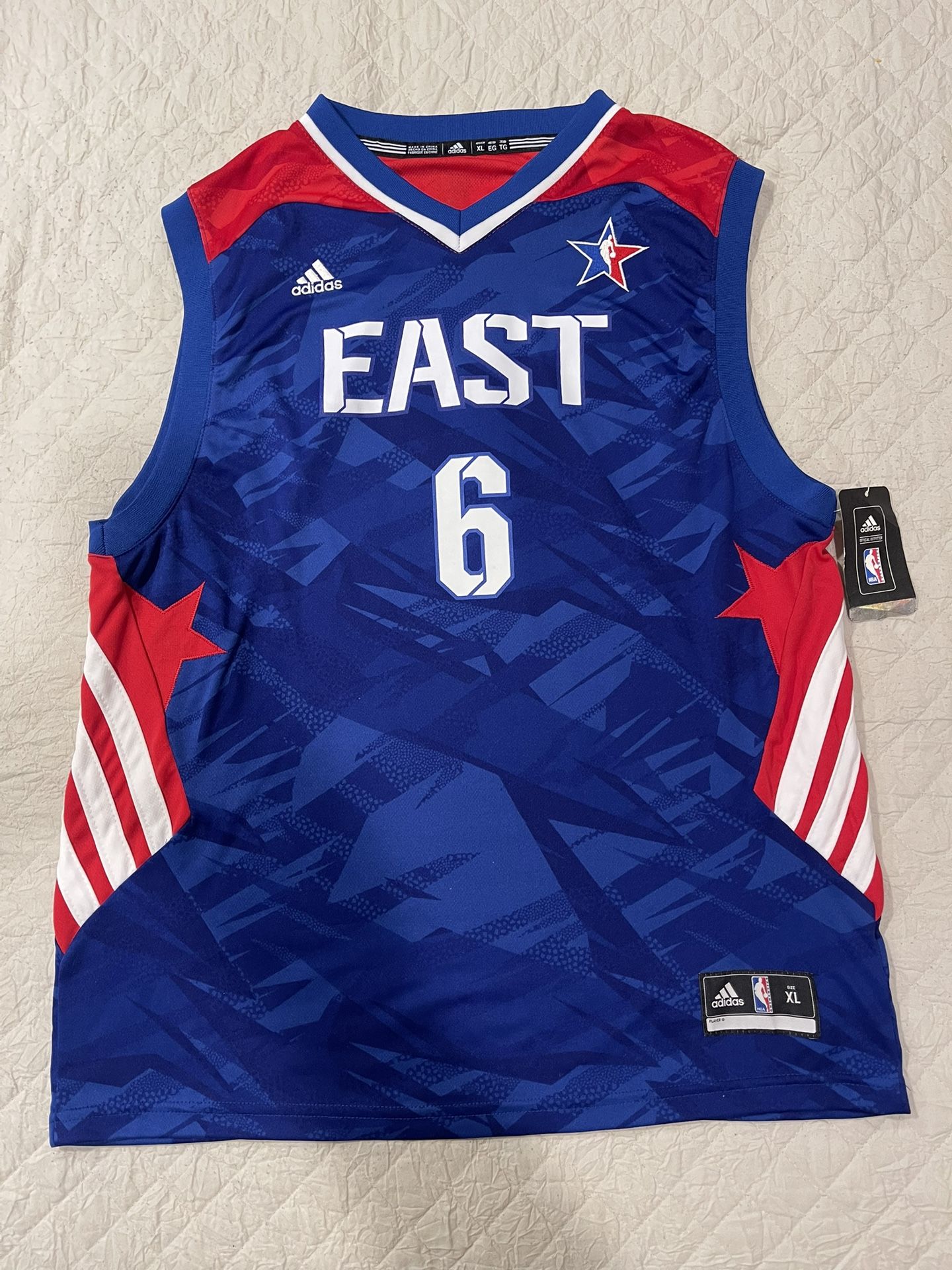 Adidas 2013 All-Star Game East LeBron James #6 Miami Heat Jersey Size Youth XL 