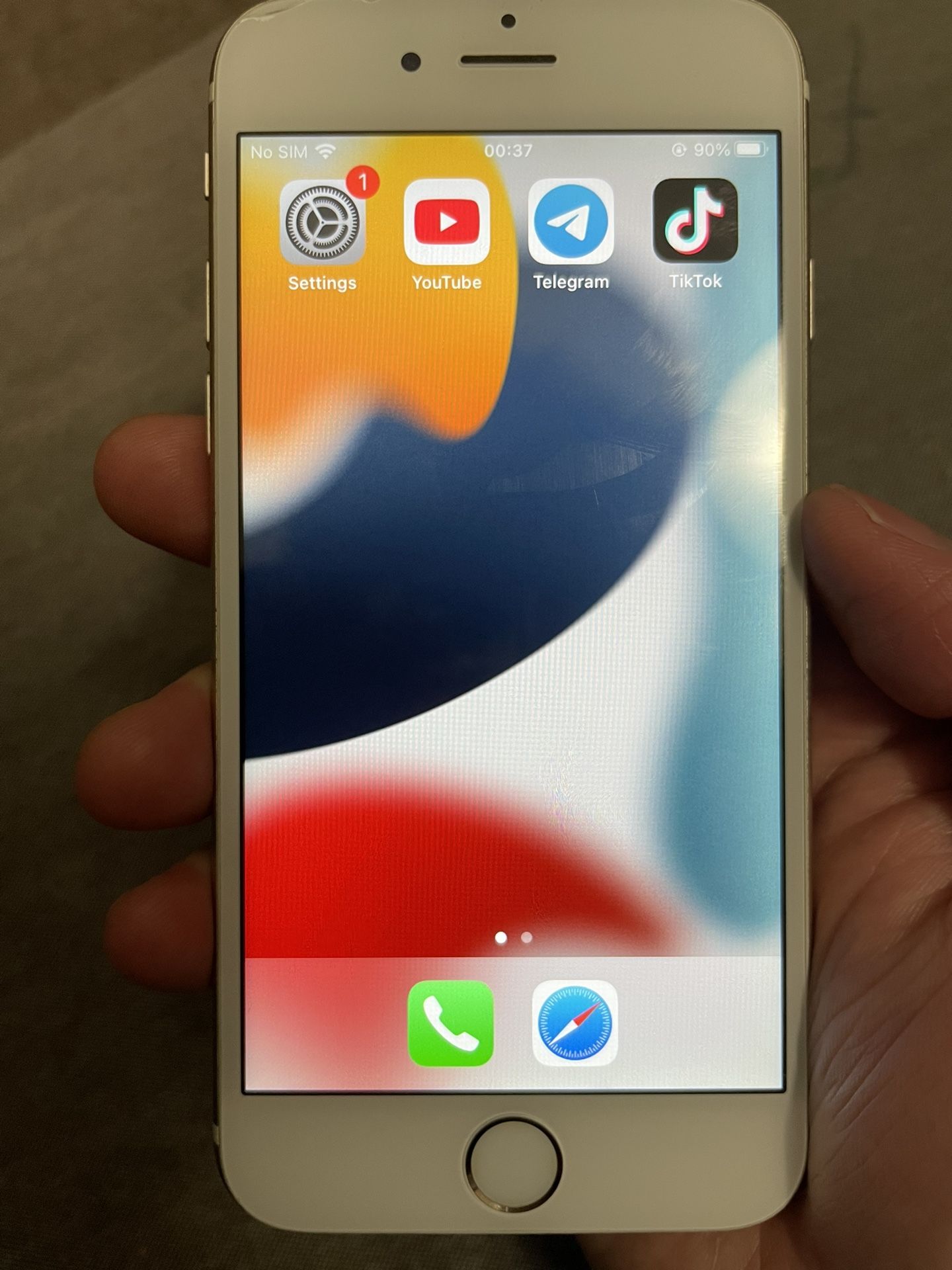 iPhone 6s with Tiktok